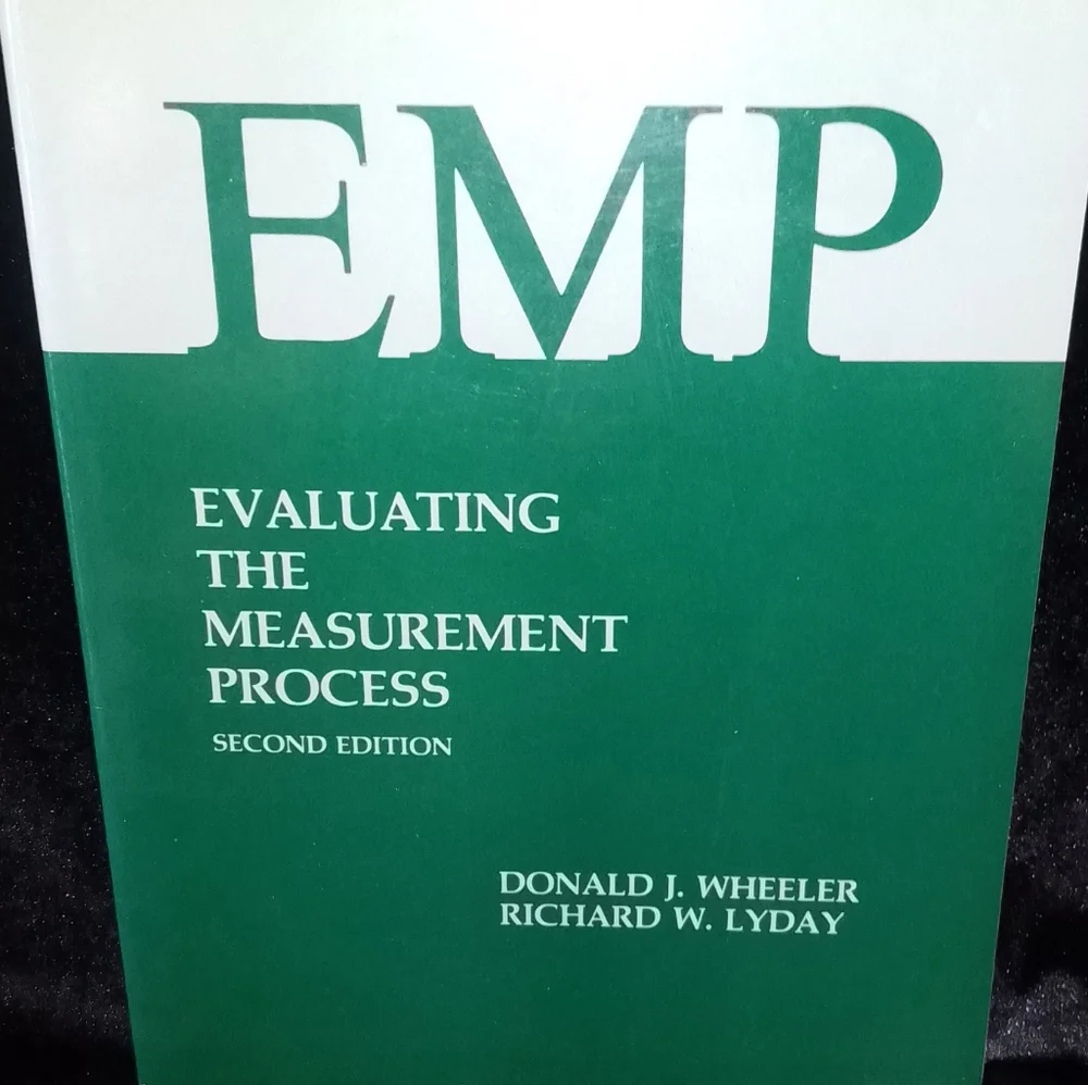 EMP EVALUATING THE MEASUREMENT PROCESS Book
